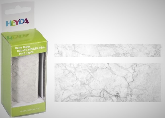 Páska lepicí papírová 2ks - mramor