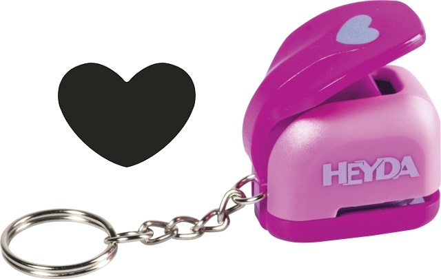 Děrovačka přívěsek - srdíčko