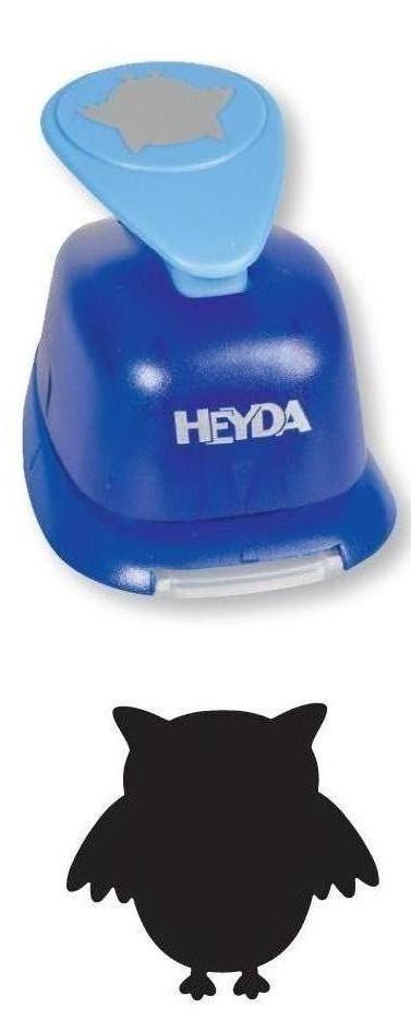 Děrovač modrý 25mm - sova