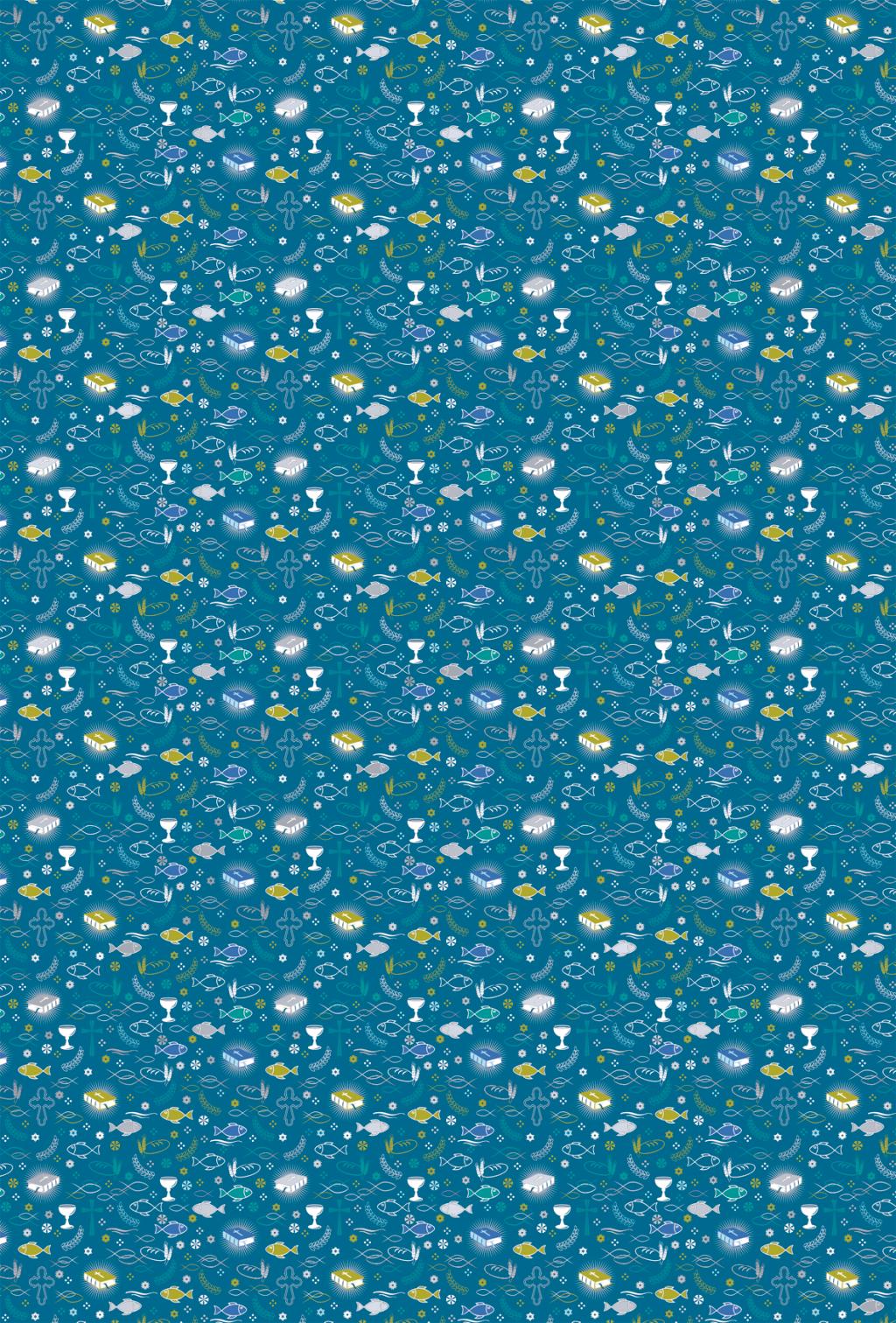 10 ks Karton A4 200g tyrkys