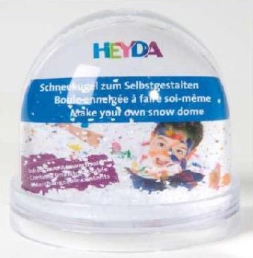 Sněhová koule - sněžítko na vlastní fotku