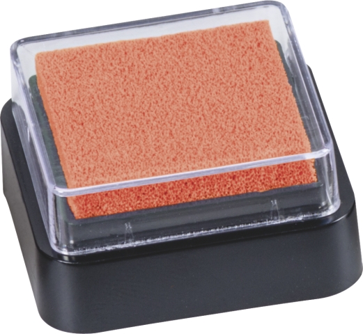 10 ks Razítk. polštářek 3x3 oranžový