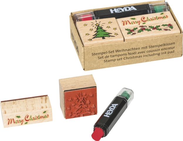 Razítkovací set - vánoce 3ks