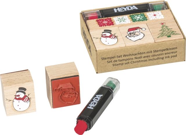 Razítkovací set - vánoce 4ks