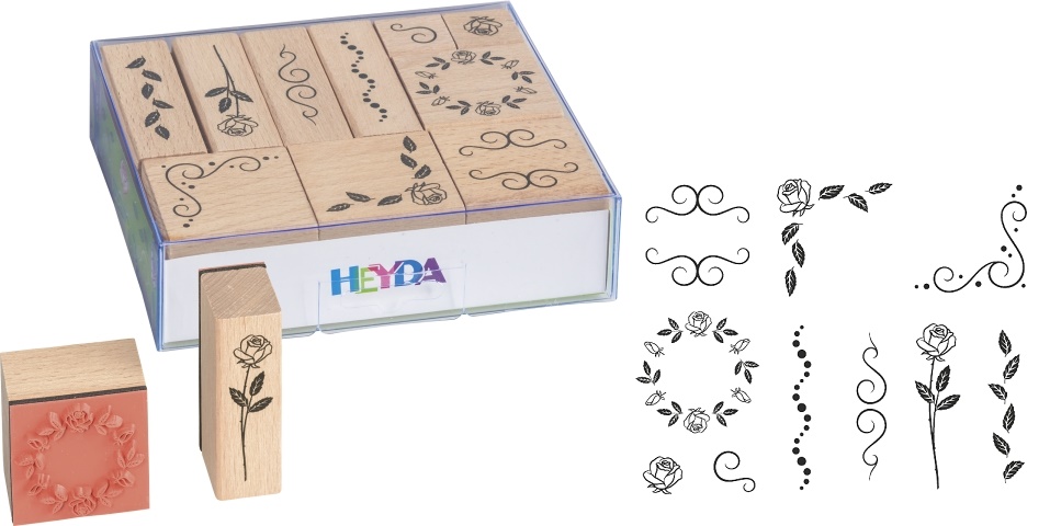 Set razítek ornamenty