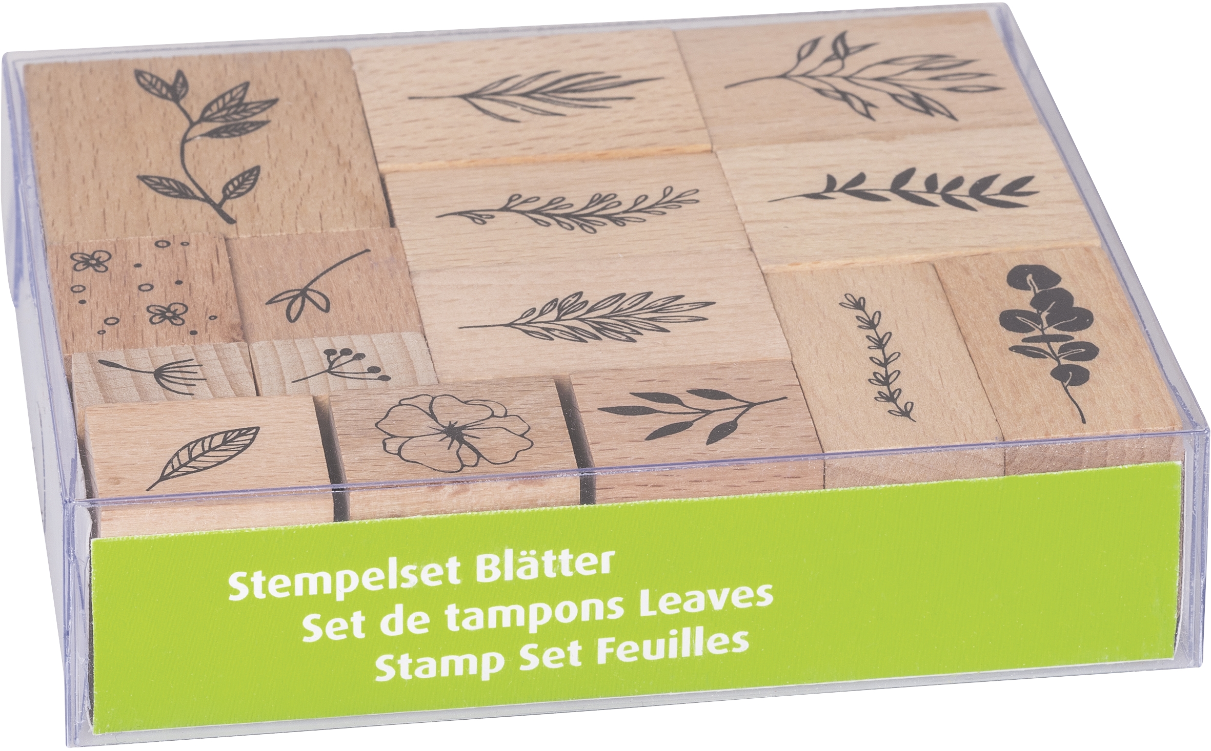 Set razítek s lístky