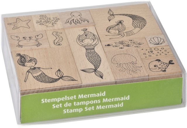 Set razítek mořská panna