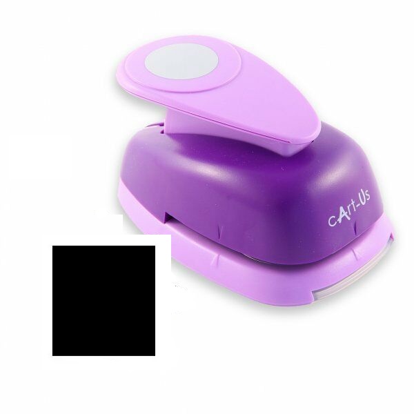 Děrovač fialový 35mm - čtverec