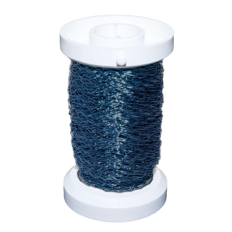 Drát vlnka 50 m x 0,25 modrý