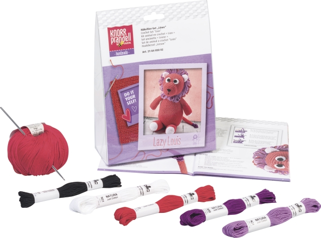 Set k háčkování lev