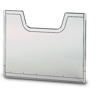 Krycí deska A5 na šířku Twin čirá