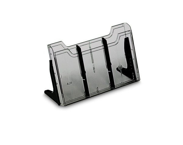 Display A4 na šířku single zelený, černé nožičky