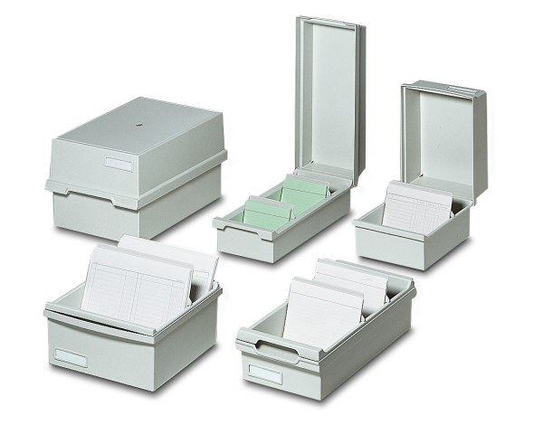 Kartotéka A6 s víkem na šíř.600 karet