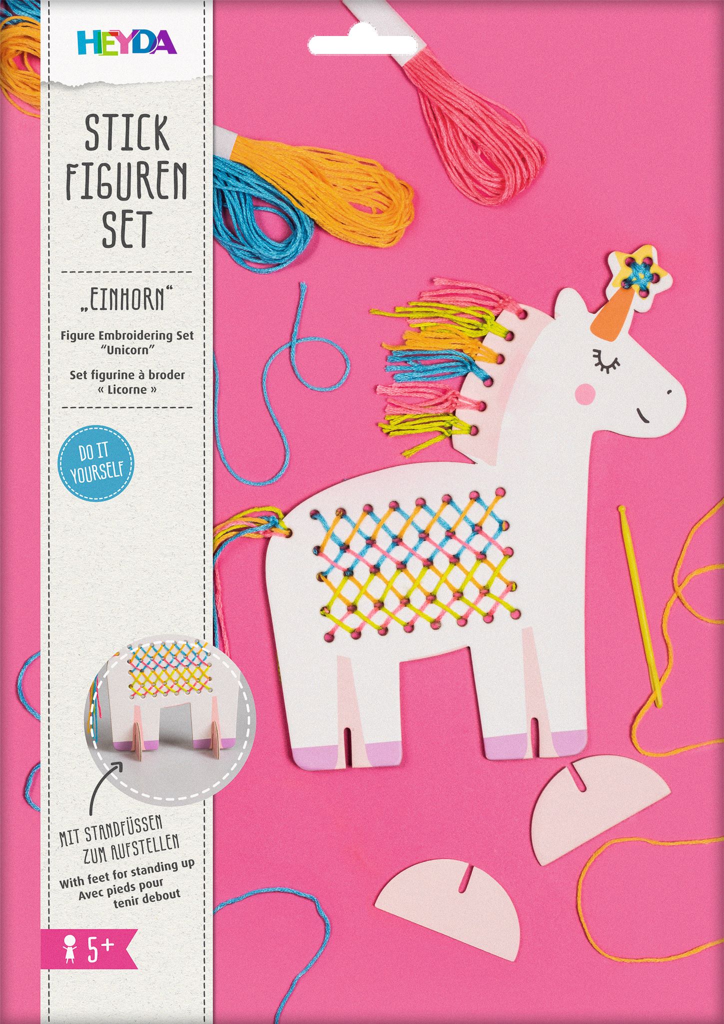 Vyšívací set - jednorožec