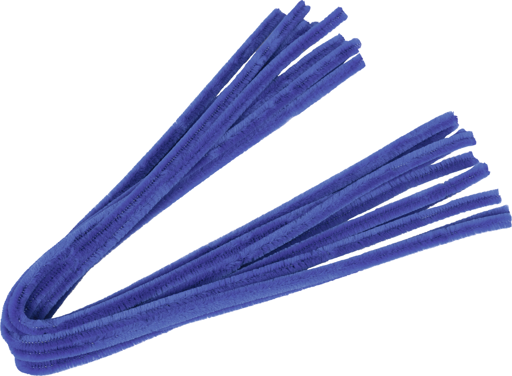 Žinylkový drát 50cm x 8mm, 10ks modrý