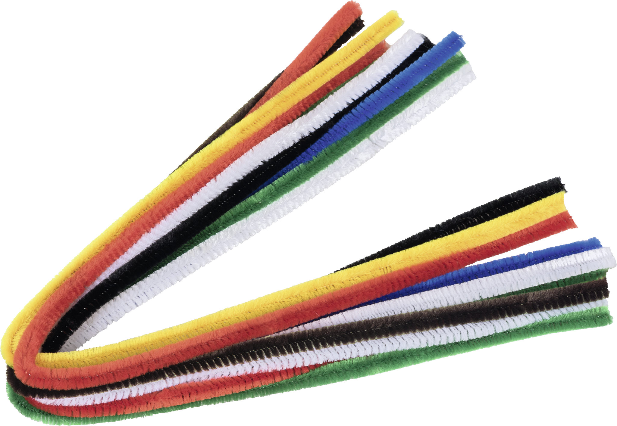 Žinylkový drát 50cm x 8mm, 10ks mix barev