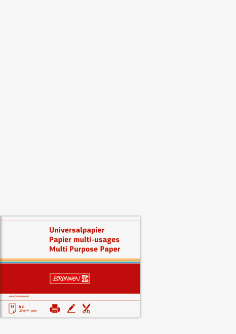 35 listů Universal papír A4 120g bílý