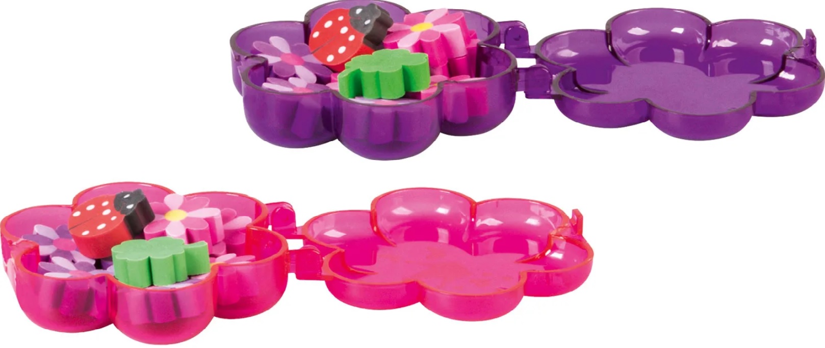 Sada gum v ozdobné dóze