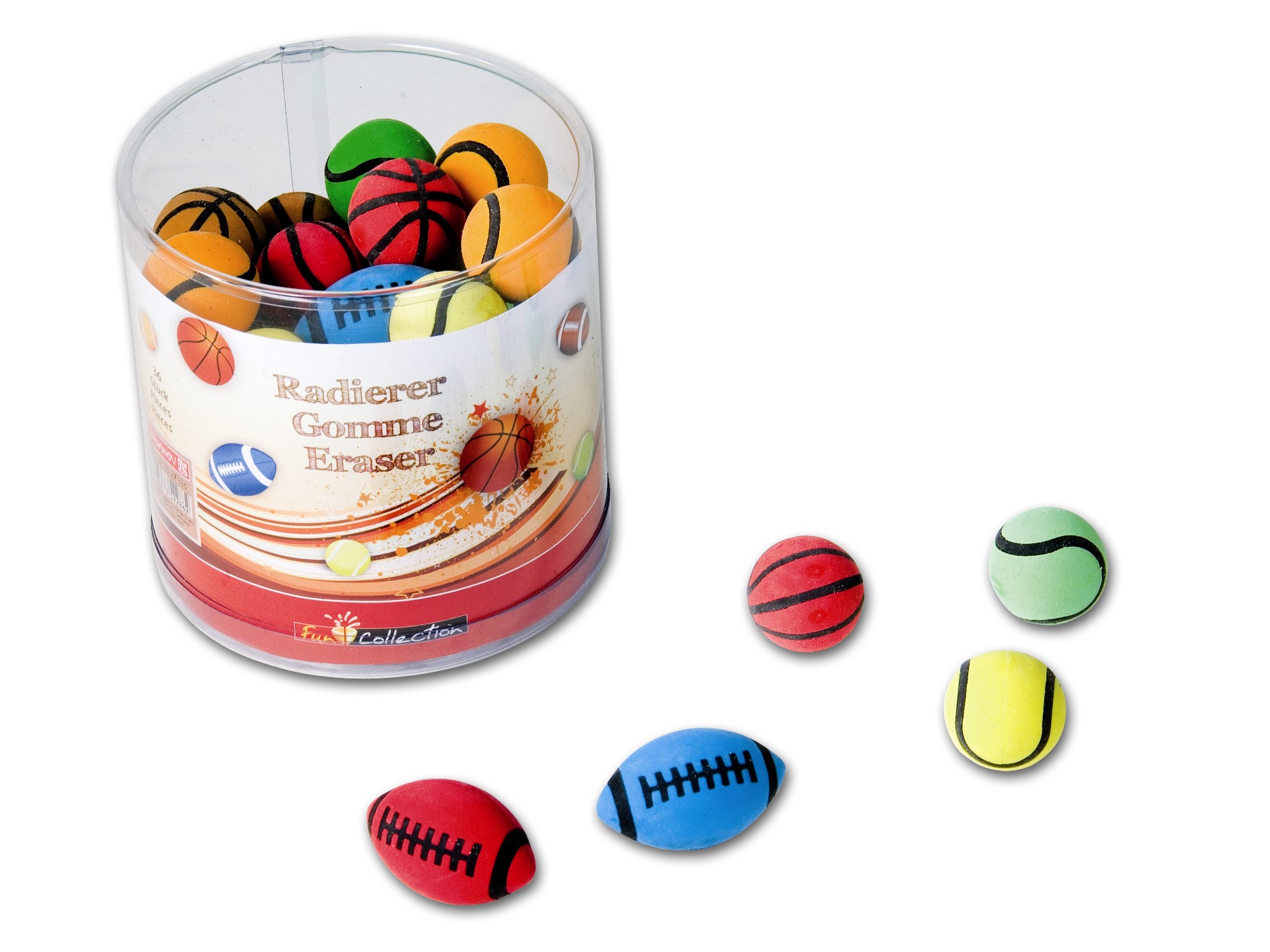 Guma míč - 3 druhy