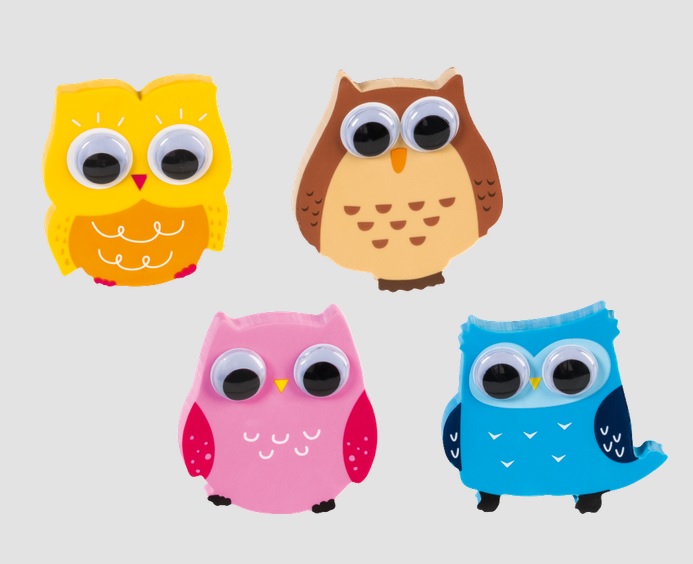 Guma Sova pohyblivé oči