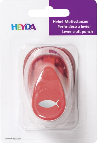 Děrovač červený 15mm - ryba