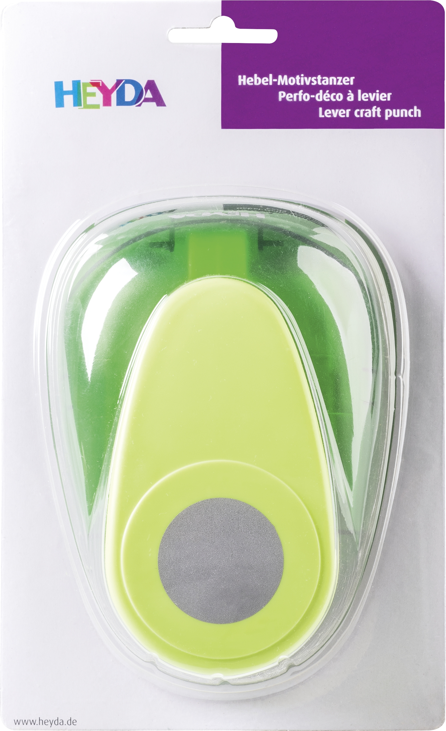 Děrovač zelený 76 mm - kolečko