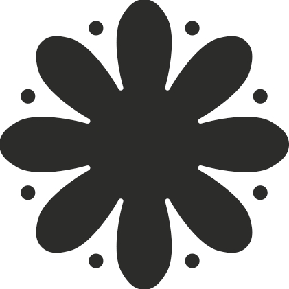 Děrovač flexi 4cm - kytička