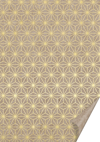 10 ks natur kartonů 50x70 220g hvězdy zlaté