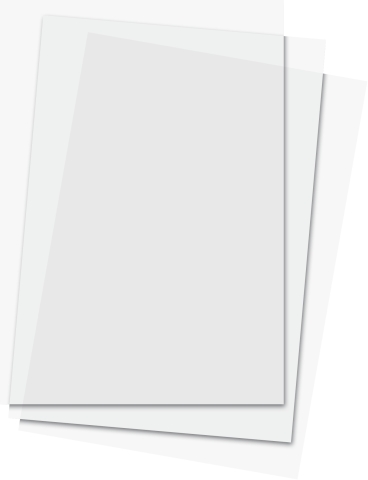 25 listů Transparentní papír A4 180g bílý