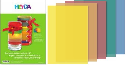 Blok transp.papírů 10 listů A4 115g 