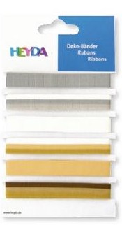 6ks stuha 90cm, šířka 1cm