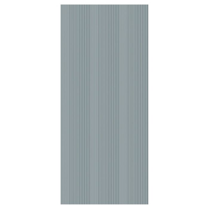 Obrysové samolepky 5ks, 10x23 cm - jemné pruhy, stříbrné