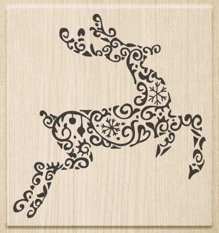 Razítko dřevěné 8x8,5 - sob