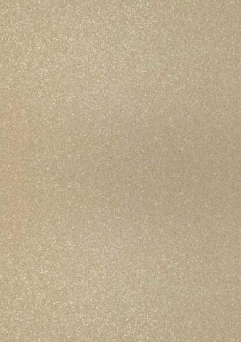 10 ks Karton A4 200g glitr světlý zlatý