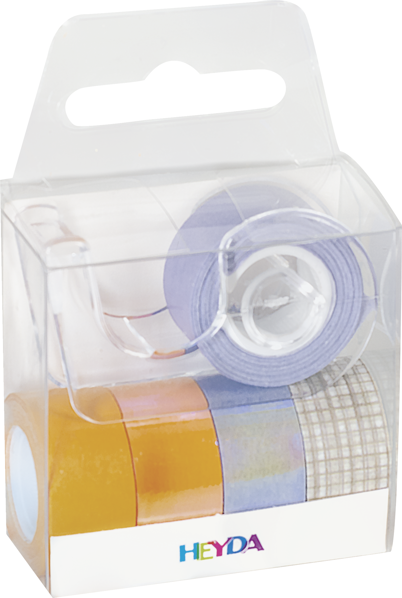 Páska papírová mini lepicí 5ks - lila