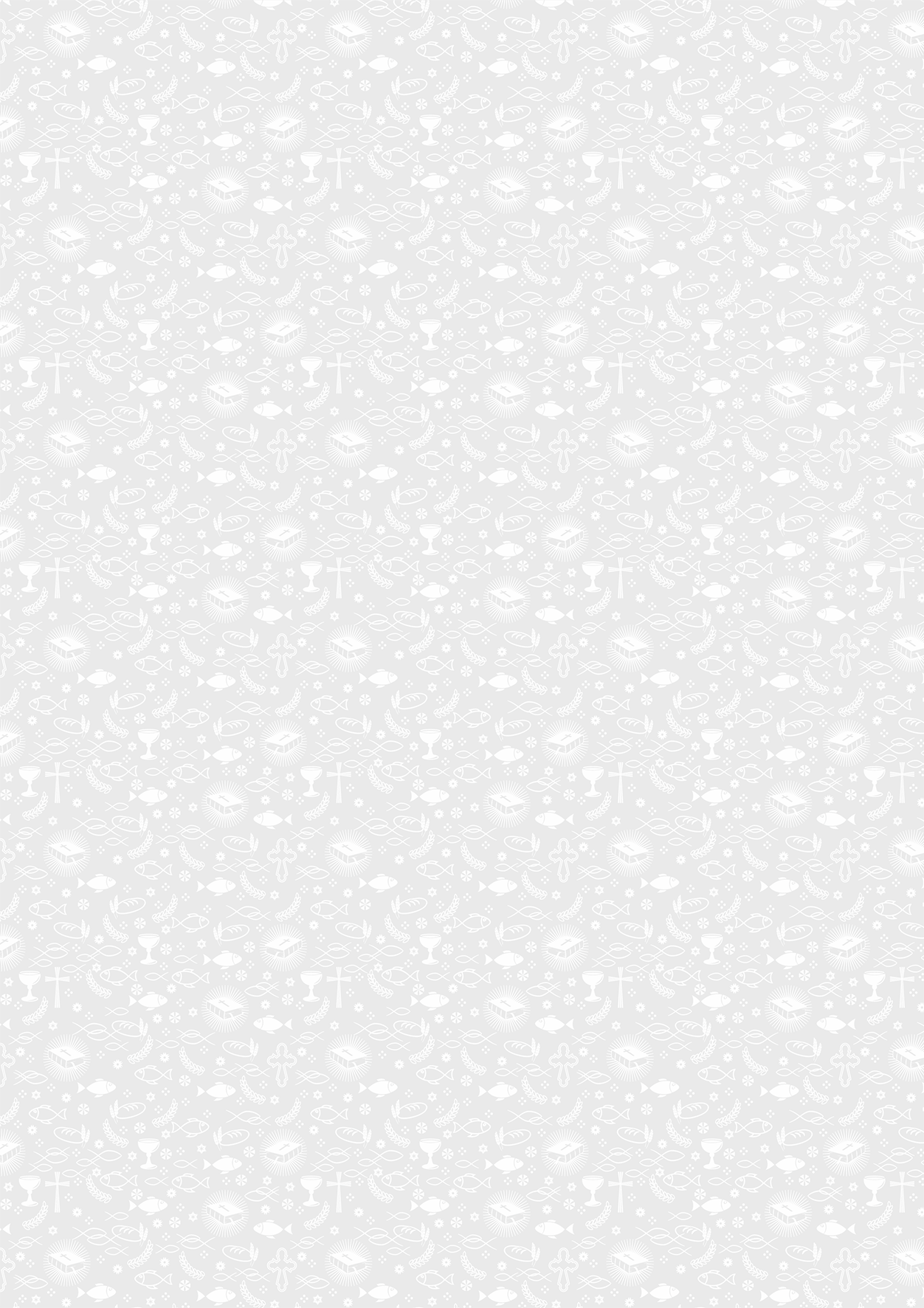 25 ks Transparentní papír A4 - náboženské symboly