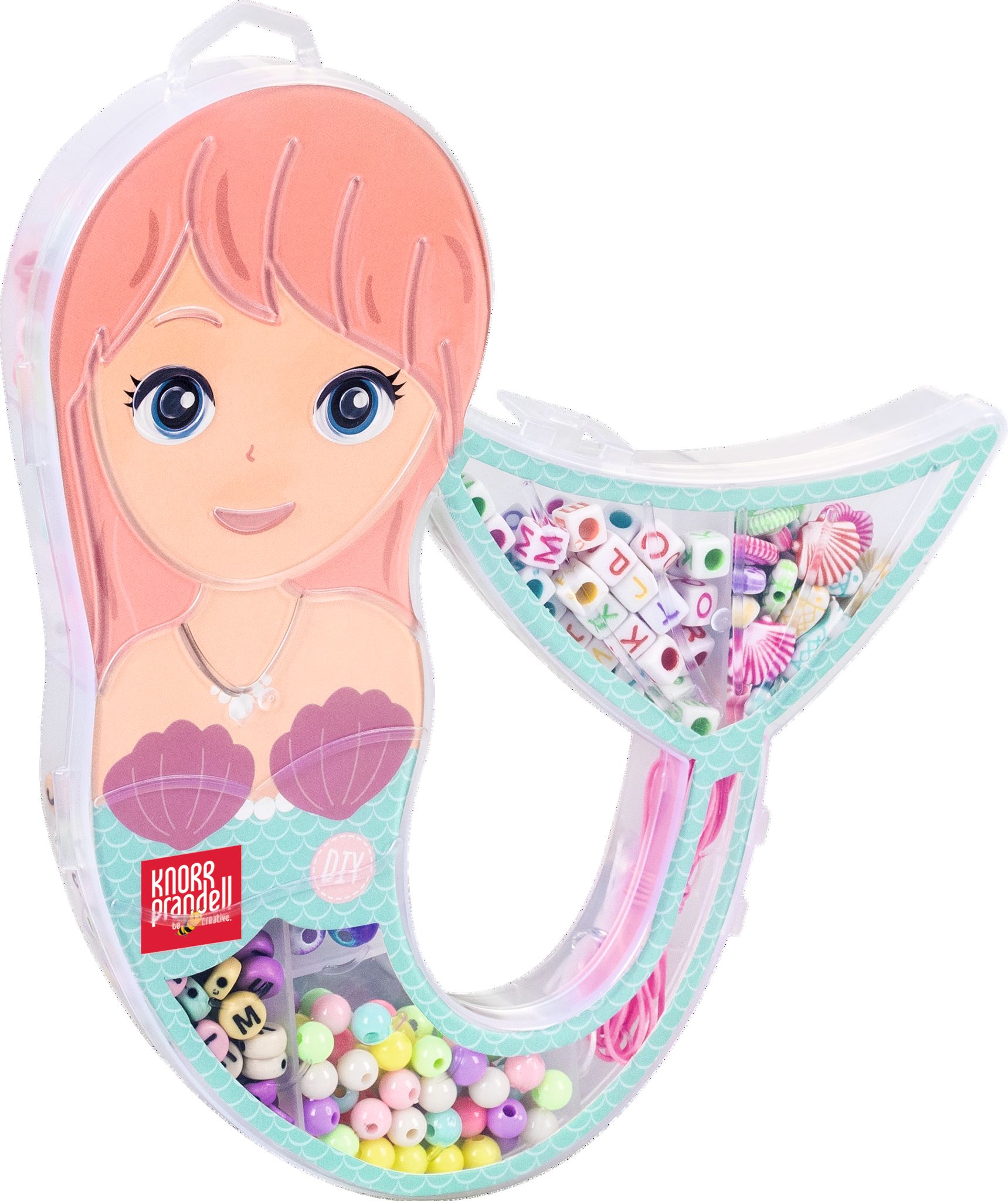 Korálkový set - mořská panna