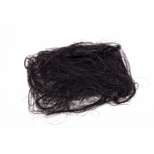 Sisalové vlákno, 30g, černá, šedá, natur - mix