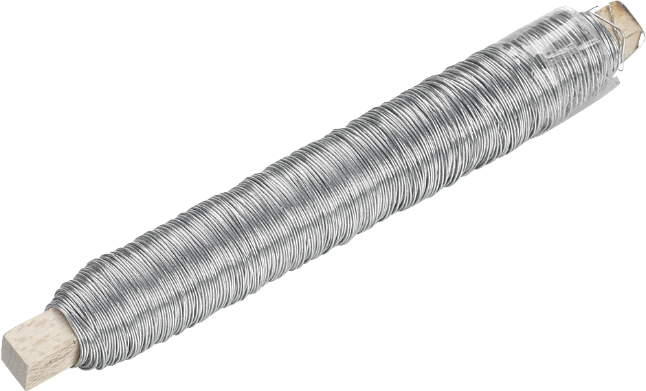 Železný drát 50 m, pr.0,50 mm stříbrný