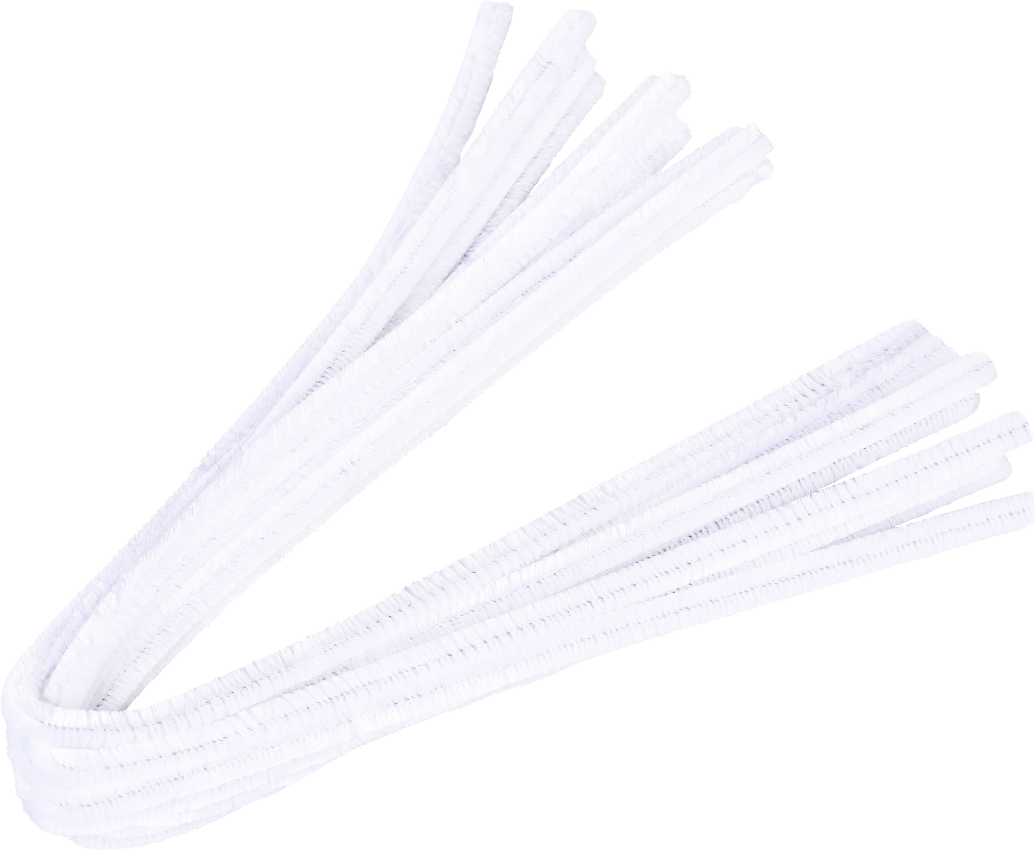 Žinylkový drát 50cm x 8mm, 10ks bílý